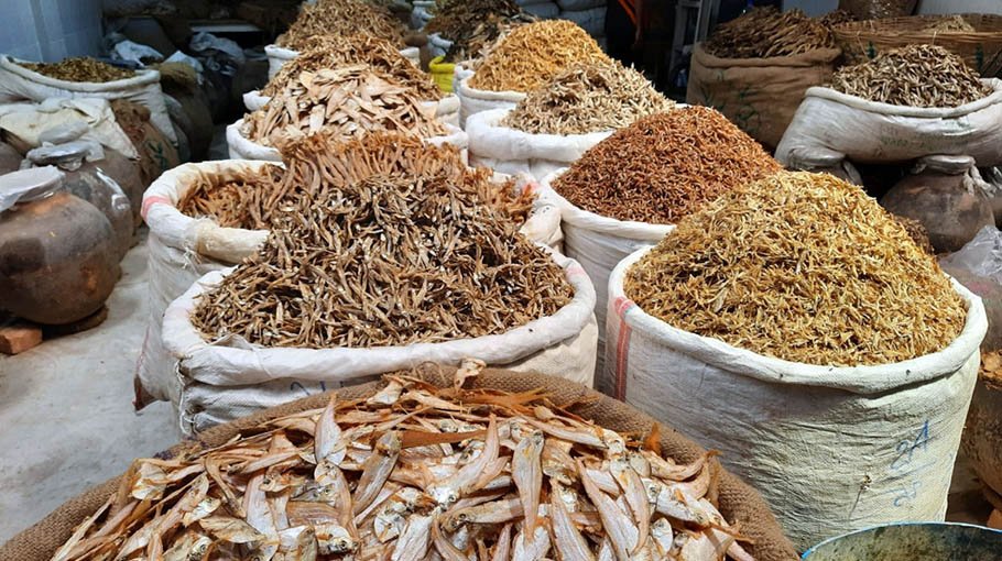 Dried fish price high in Sylhet, sales on the decline 