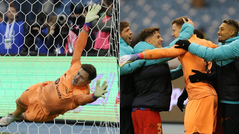 Barca beat Betis on penalties to set up El Clasico Super Cup final