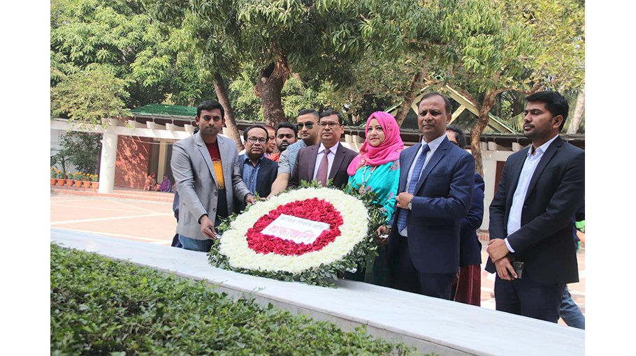 IMED pays homage  to Bangabandhu