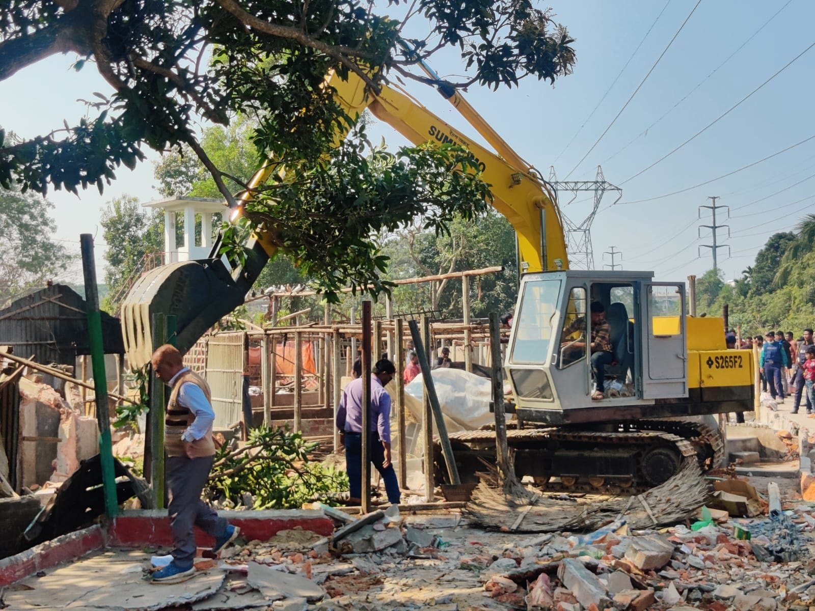 Railway land recovered from encroachers