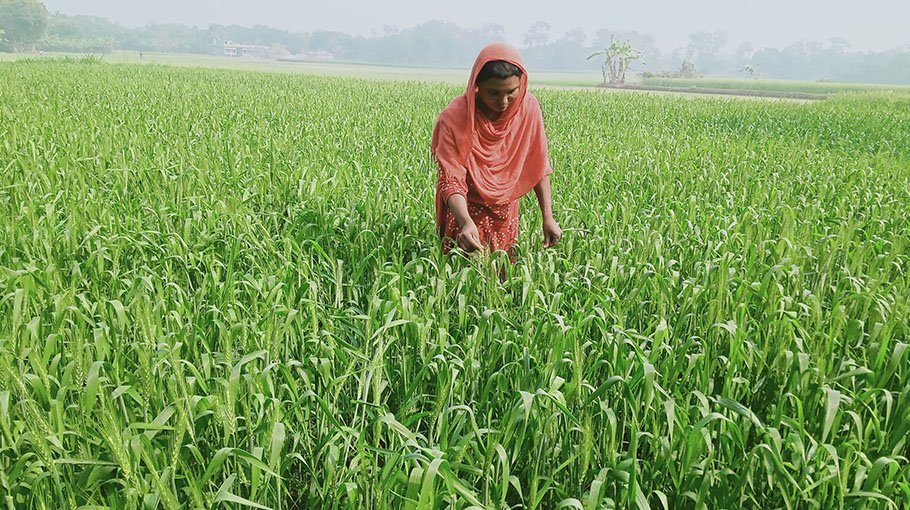 Woman conquers poverty