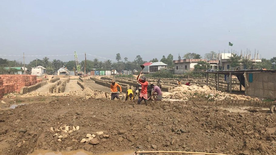 Illegal brick kilns harming  croplands in Kishoreganj