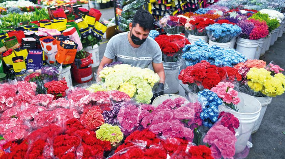 Flower sales boom in month of love 
