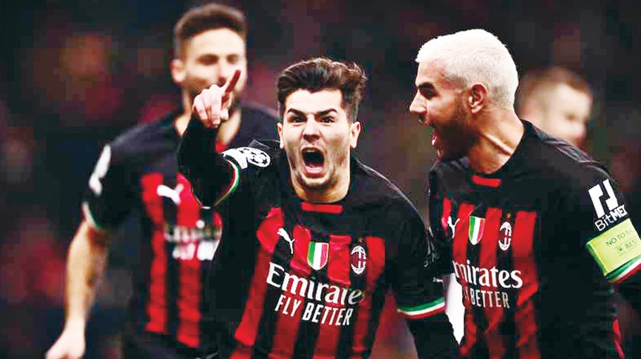 Diaz gives Milan slender advantage against Tottenham