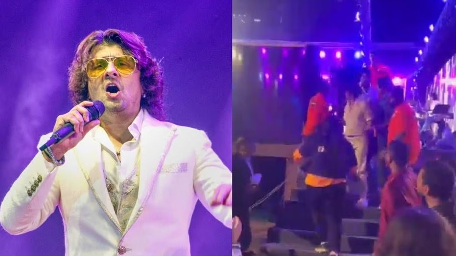 Sonu Nigam, Rabbani manhandled at a Mumbai concert