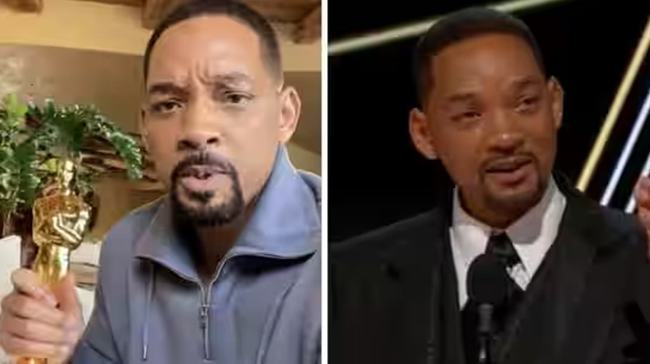 Will Smith brings up his infamous Oscars slap row to TikTok video