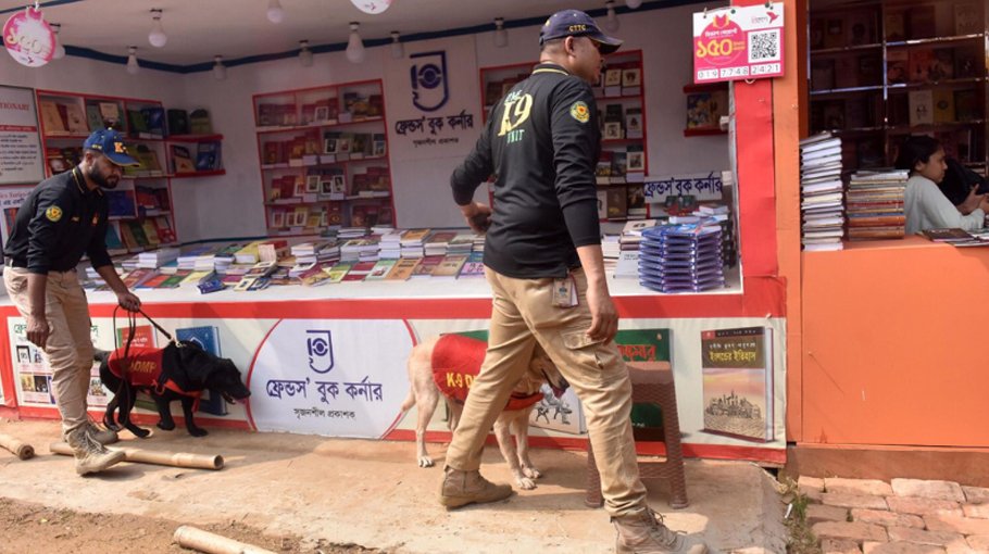 Tight security following bomb threat at book fair