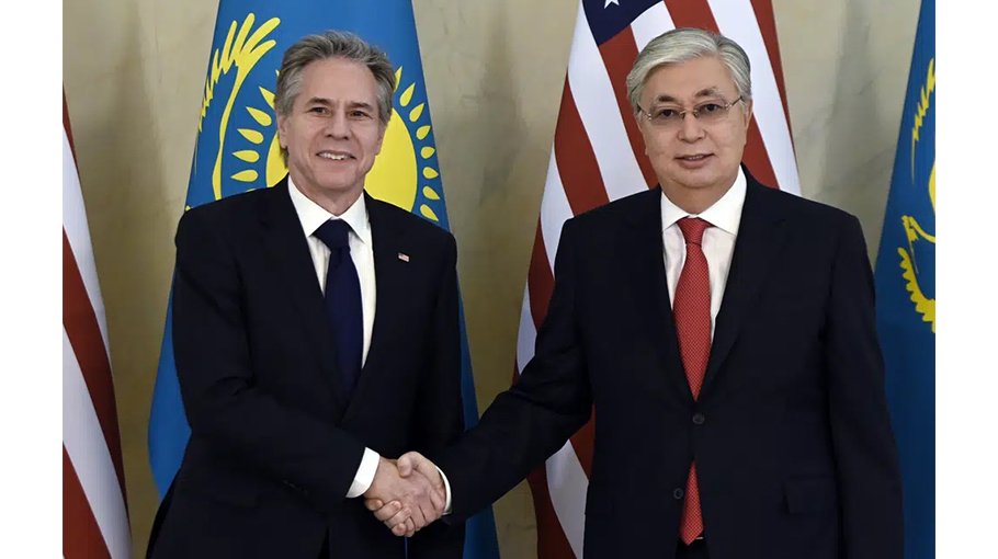 Blinken in Central Asia as tensions mount  over Ukraine war