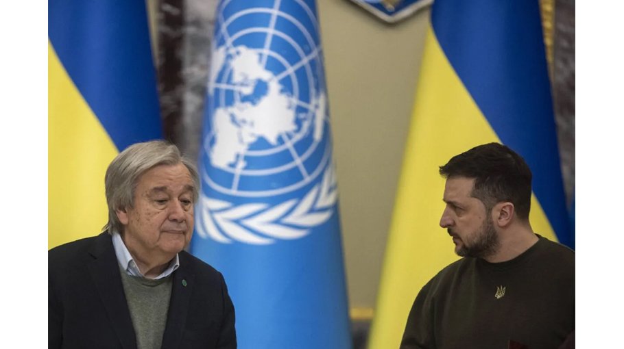 UN chief, Ukrainian president call for extension of Black Sea Grain Initiative