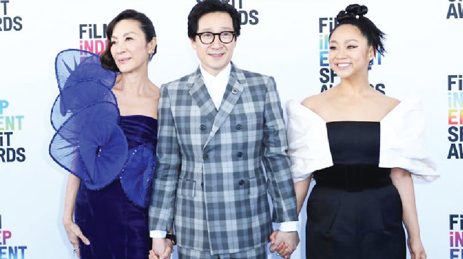 Hollywood’s Asian stars welcome ‘long overdue’ breakthrough at Oscars