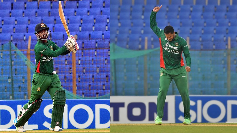 Litton Das fireworks, Shakib fifer seal T20 series against Ireland