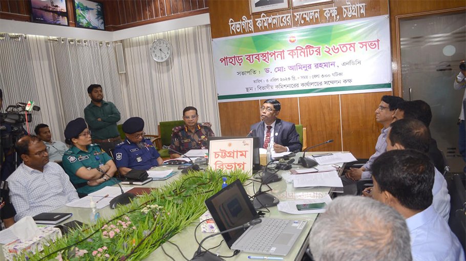 “Demolition of illegal structures in the hills will continue”