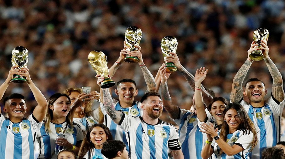 Argentina ranked No. 1 after 6 years