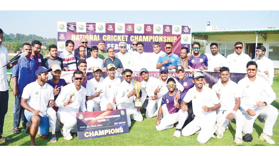 Mymensingh, Borguna become joint champions in NCC