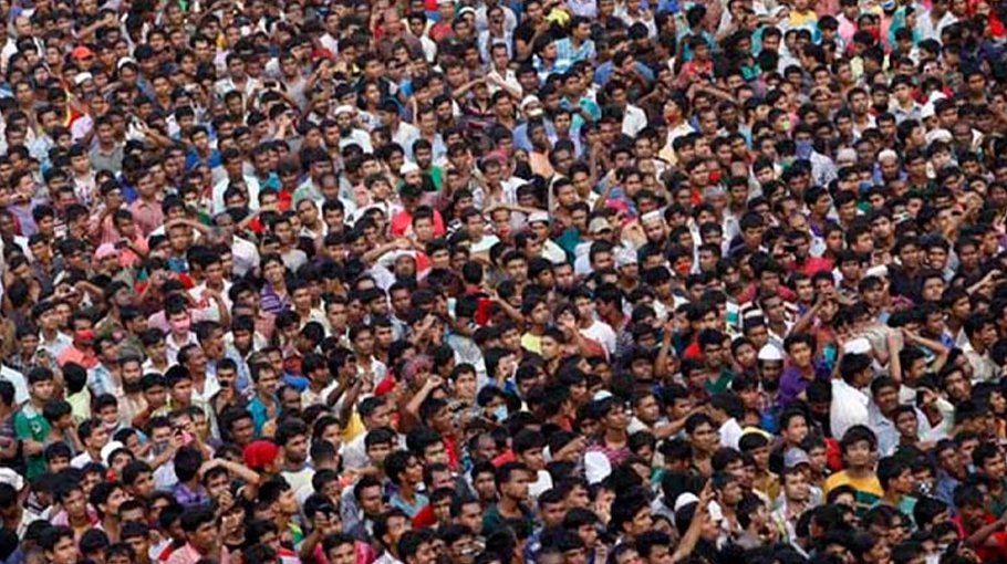 Country’s total   population now  16,98,28,911