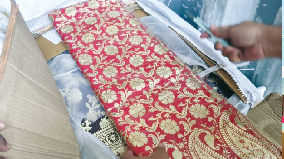 Chattogram Customs House seizes Indian sarees, lehengas 