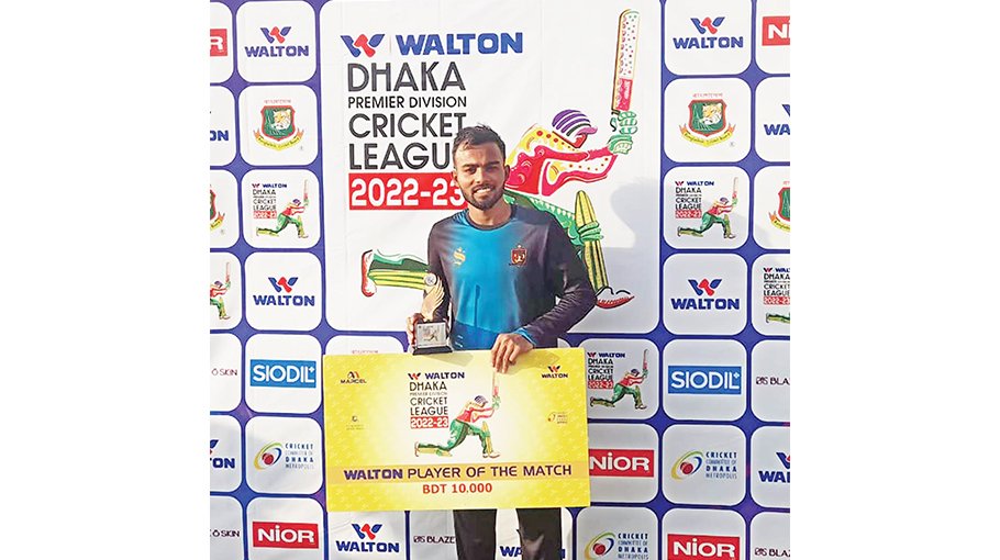 Naim’s score steers Abahani to win over Agrani Bank