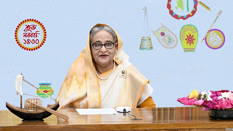 PM wishes in New Year to build happy, smart Bangladesh 