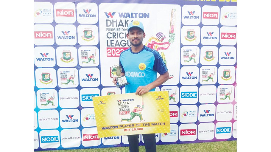 Shanto, Rishad lead Abahani to top of DPL point table