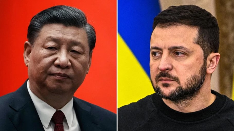 Xi talks with Zelenskyy over phone
