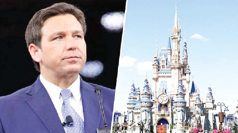 Disney sues Florida governor DeSantis over 'retaliation'