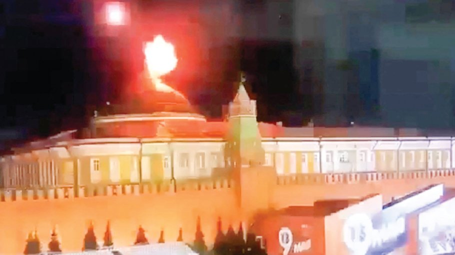 Drone attack on Kremlin 