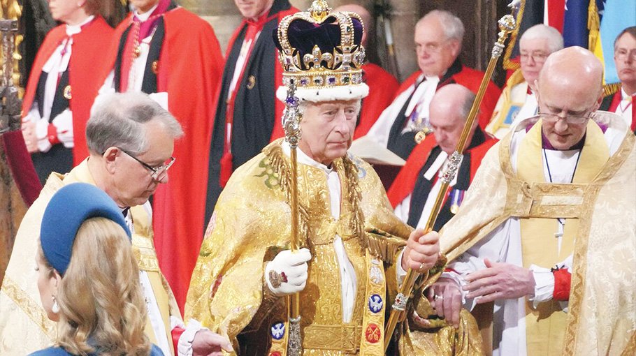 Charles III crowned king