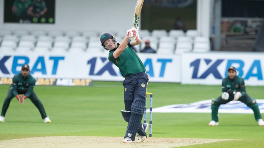 Tector ton powers Ireland to 319-6 in 2nd ODI against Tigers