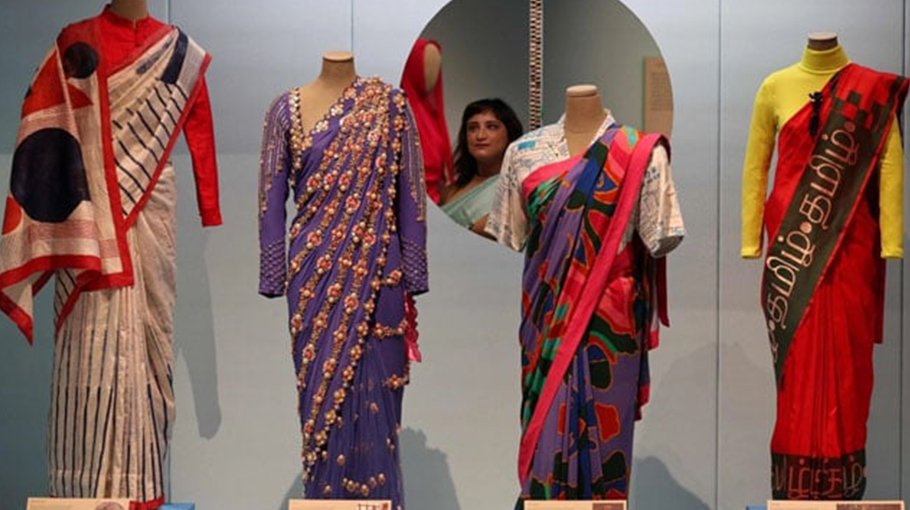 London show explores sari reinvention
