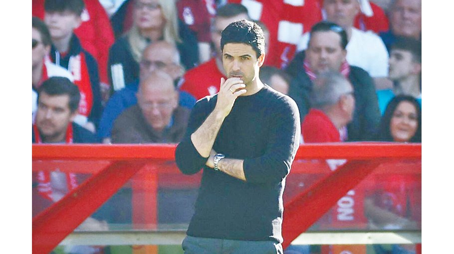 Arteta upset as Arsenal’s title dream ends