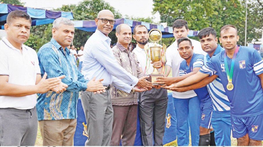 Inter-base football competition of BAF ends 