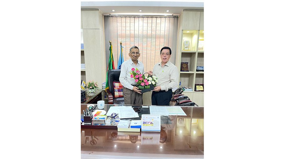 SUST VC meets UGC  new chairman