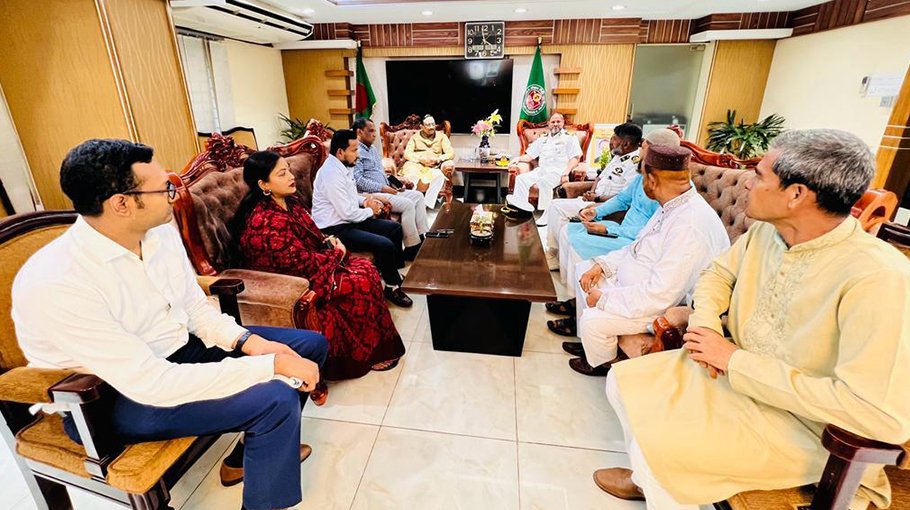 Chattogram Dry Dock keen to  help implement CCC dev work