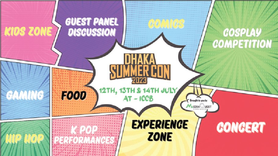 3-day ‘Dhaka Summer  Con 2023’ in July