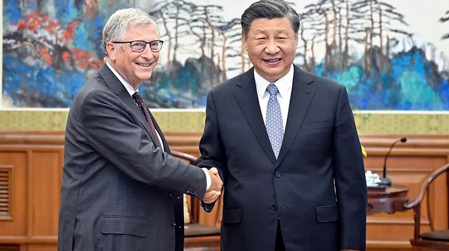 Bill Gates meets Xi Jinping as US-China tensions simmer