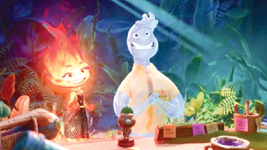 Pixar film 'Elemental' opens as studio's second-lowest box office debut