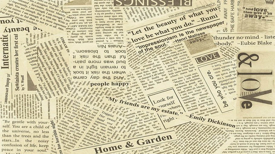 For the love of a newspaper