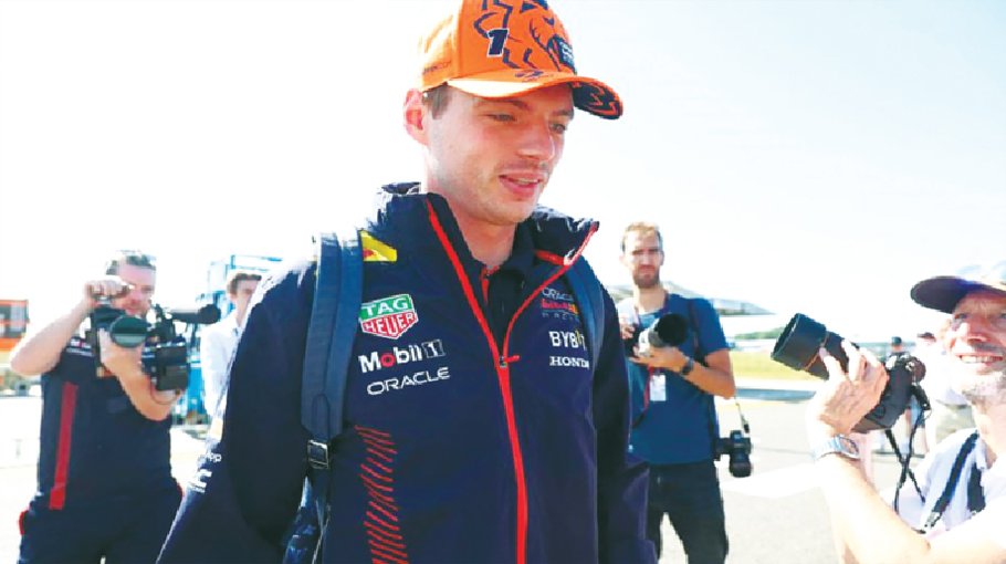 Cool Verstappen stays calm as Hollywood cameras roll