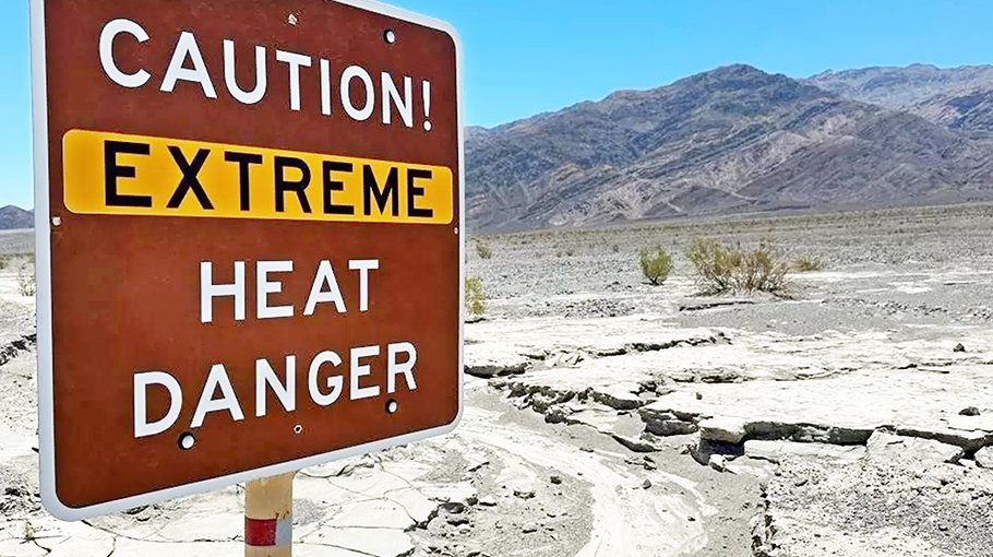 Extreme heat intensifies across south-west US