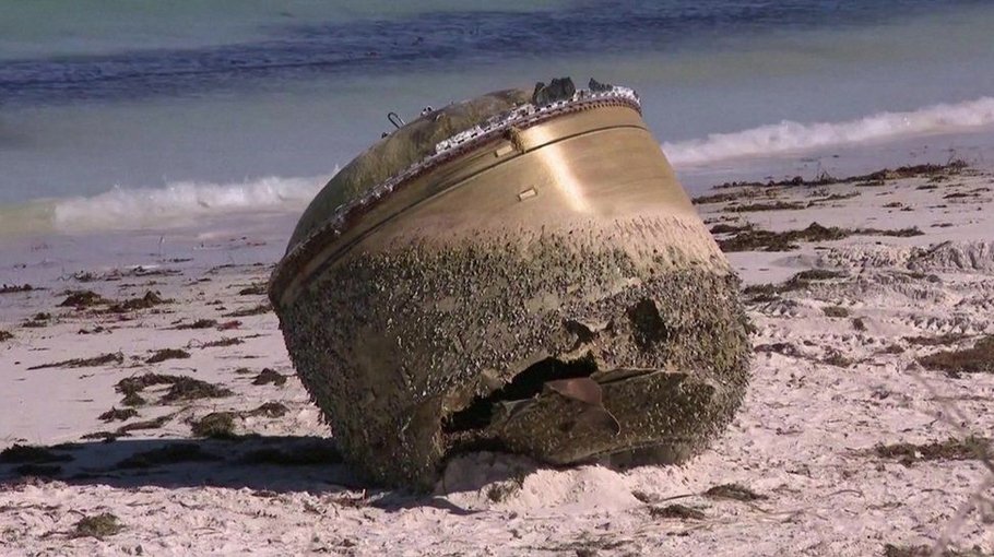 India space chief says no mystery over   rocket debris on Australian beach