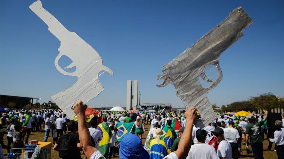Brazil tightens gun control amid surge in ownership