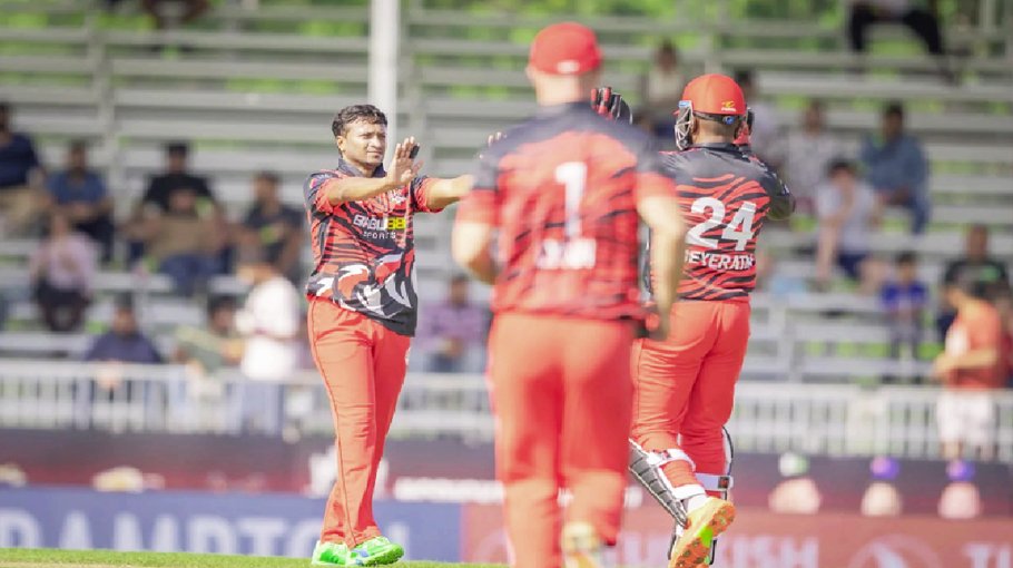 Shakib’s stars for Montreal to beat Litton’s Surrey 