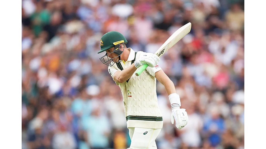 Labuschagne falls in slow-moving session