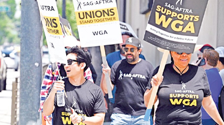 Hollywood superstars donate millions to aid striking actors