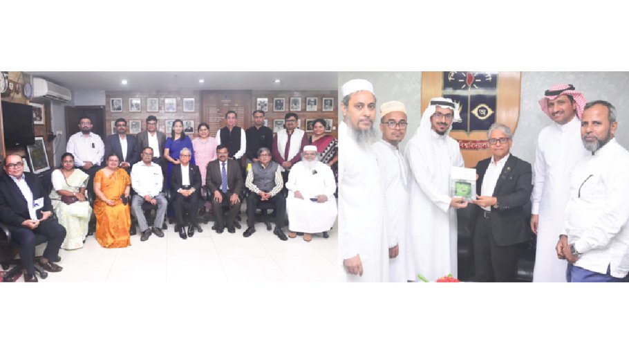 India, KSA delegates meet DU VC