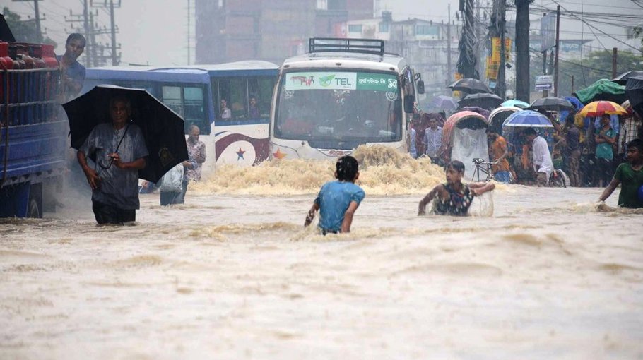 Record rainfall inundates two-third of Ctg city