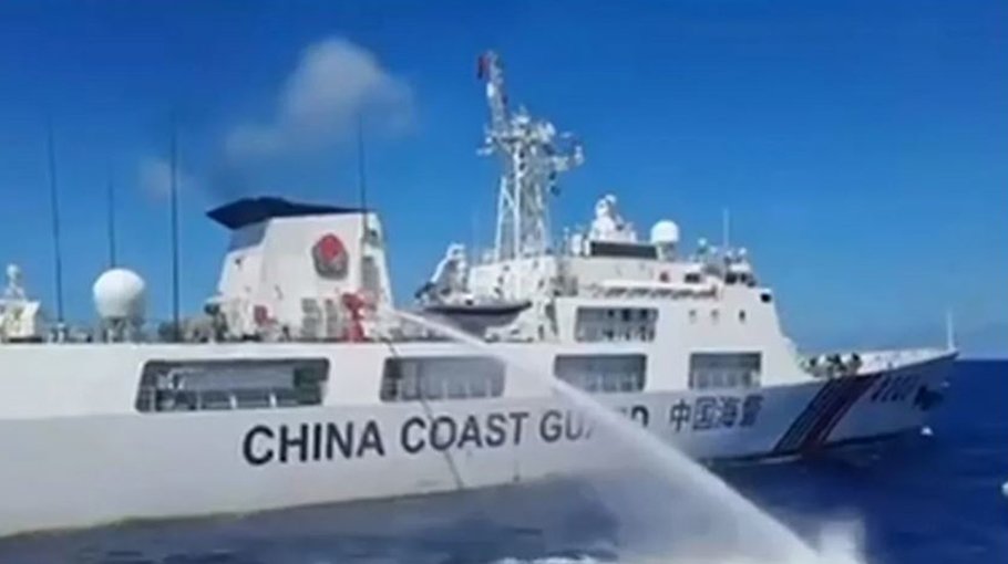 Int’l backlash grows after Chinese vessel fires water cannon on Philippine boat