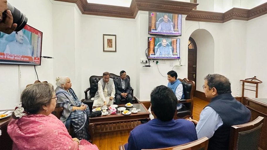 India for continuing political stability, progress of Bangladesh