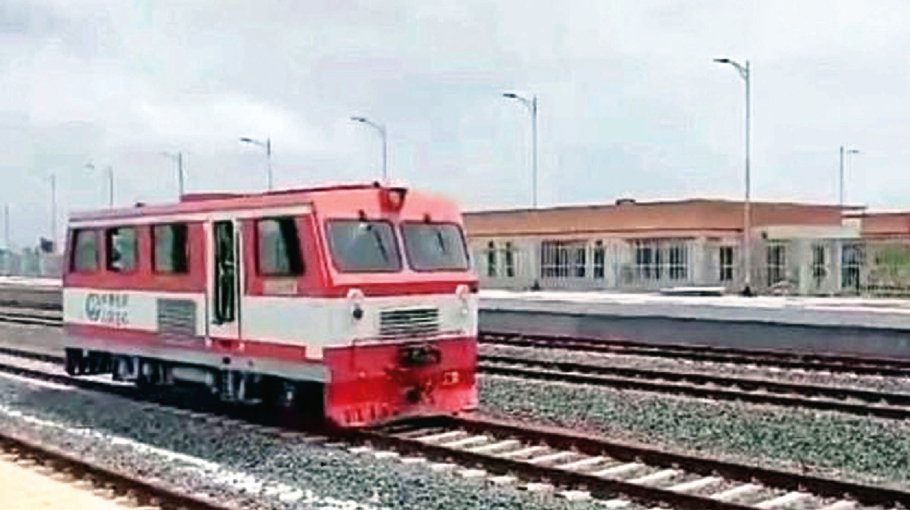 Track car test run on Dhaka-Mawa rail route