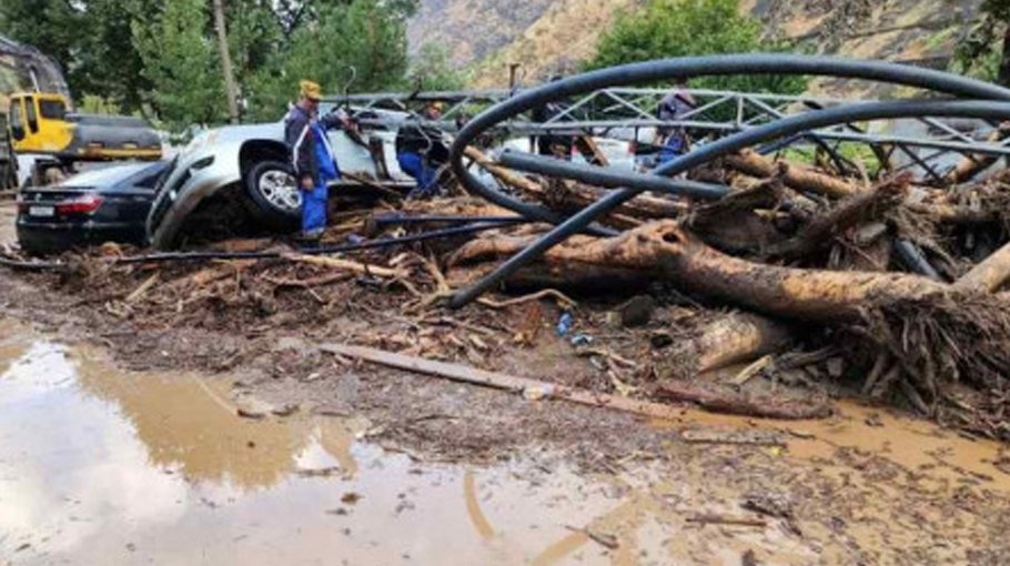 Heavy rains leave 13 dead in Tajikistan
